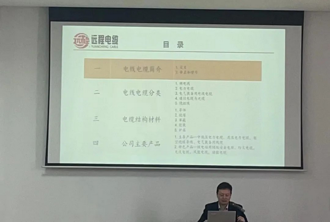 Yuancheng stock holds first quarter new employee onboarding training